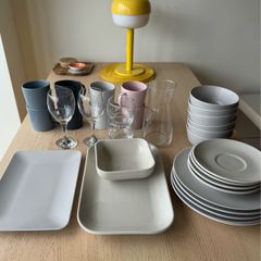 Collection of Delph and kitchenware
