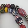 Antique Venetian Style MultiColor Mix Glass Beads Necklace Image 10