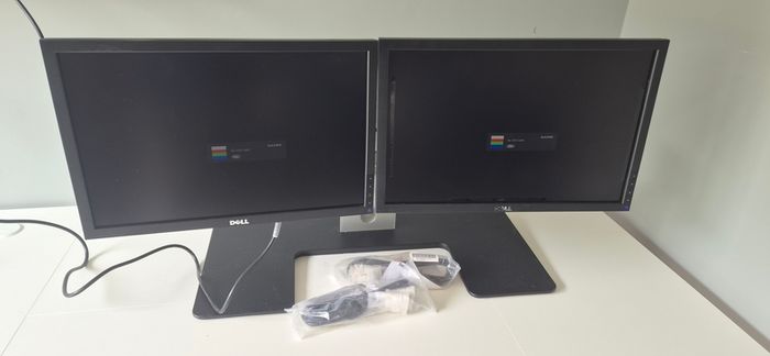 Dell Dual screen 19 inch monitors with stand