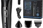 Kemei KM-1506 Multifunctional USB Hair Clipper Rechargeable Electric Hair Clipper Electric Shaver Head Beard Shaver Hair Clipper