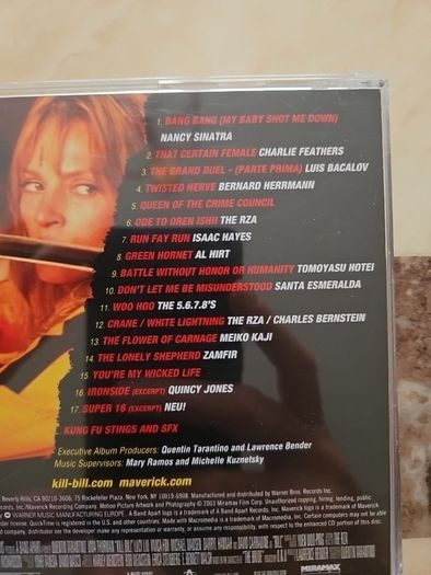 Kill Bill  Vol.1 & 2  CD Soundtracks