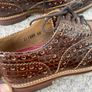 Grenson brown leather shoes Image 5