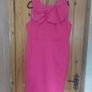 V by Very cerise origami dress (free post) Image 6