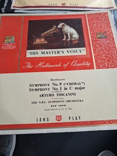 His Masters voice antique classical LP