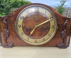 Junghans German Art Deco Mantel Clock