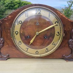 Junghans German Art Deco Mantel Clock