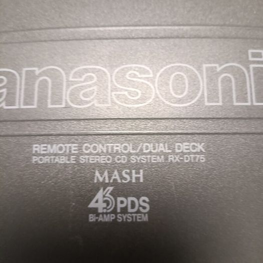 Panasonic RX-DT75 Duel Deck Stereo CD Cobra