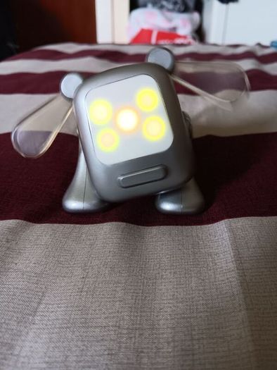 Rare Vintage 2005 Silver Hasbro iDog Pup. Working - See My Video on Ebay!
