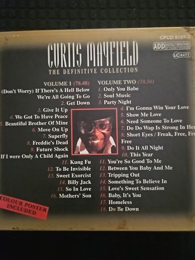 Curtis Mayfield - The Definitive Collection. 2 CD.