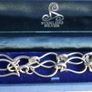 Vintage Sterling Silver 925 Bracelet in Original Box length 9,5" - 29,6g Image 5