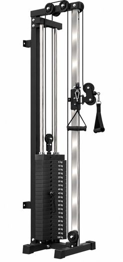 Wall Mounted Dual Cable machine 100kg steel stack (new in box)
