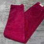 Vintage FUS Burgundy Corduroy Trousers W30 L33 Straight Leg Unisex Fit Image 3