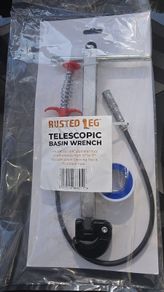 Telescopic Basin Wrench 10 to 17 Inch - New Pack