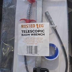 Telescopic Basin Wrench 10 to 17 Inch - New Pack