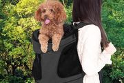 Pet Backpack up to 20kg Adjustable Straps Foldable Short Leash Reflective Strip