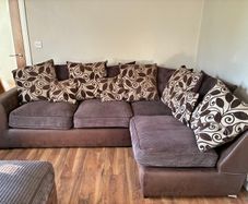 Couch and swivel chairs