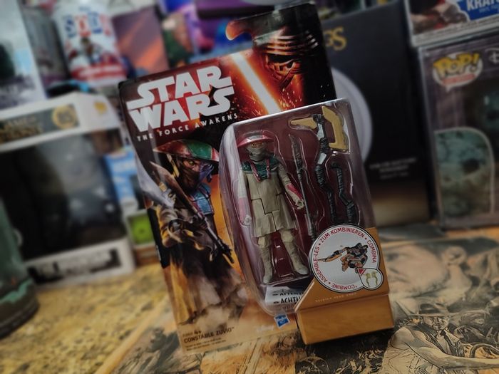 Constable Zuvio Action Figure ! Star Wars The Force Awakens ! 3.75'' ! by Hasbro !