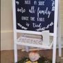Wedding Sign Seat for Rent/Hire Image 2