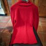 Girls GRD red Cardigan. Image 2
