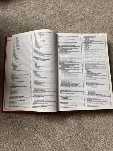 1990 Edition of Belfast and Northern Ireland Directory