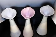 3x Royal Tara Springtime vases