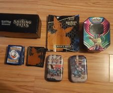 Pokemon Empty etb and tins and bits