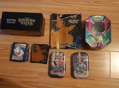 Pokemon Empty etb and tins and bits