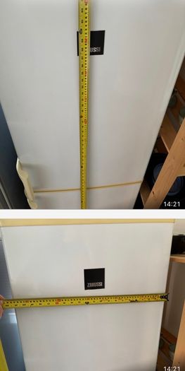 fridge freezer zanussi