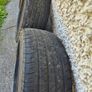 R20 5X120 BMW 930M staggered alloy wheels with tyres Image 7
