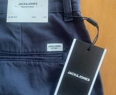 Brand New Jack & Jones Navy Chinos
