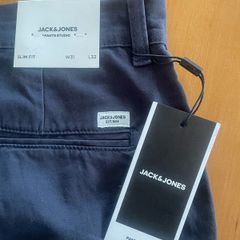 Brand New Jack & Jones Navy Chinos
