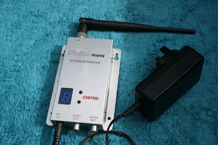 12CH 2.4G Wireless AV Receiver 2.3G 2.4 Video Audio Transceiver RX Acceptor FPV Drone Video Receptor
