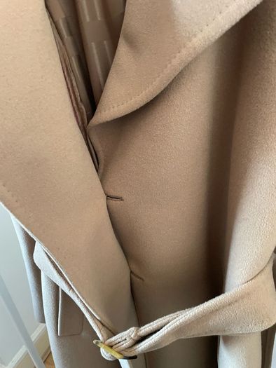 Burberry wool camel coat