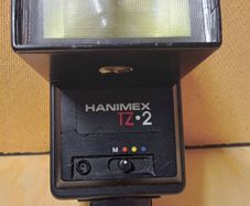 Vintage Hanimex TZ-2 Thyristor Computer Zoom Bounce Flash / 1980s