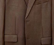 Marco Verro handmade navy pinstripe suit. Really worth viewing.