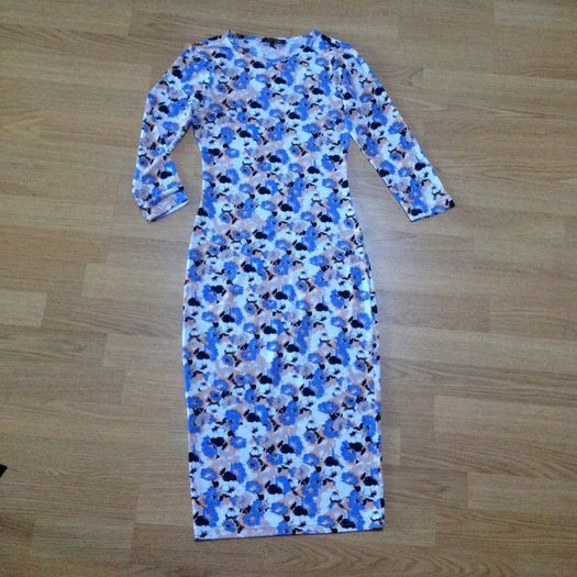 River Island floral print bodycon dress