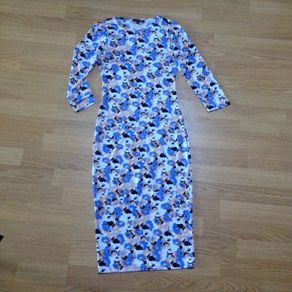 River Island floral print bodycon dress