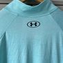 Under Armour light turquoise zippy men's Large Image 4