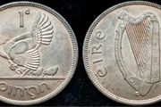 [#843] - Ireland 1966 | 1 Penny | Irish 1d | Pingin | KM.11 | MS