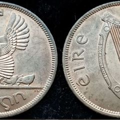 [#843] - Ireland 1966 | 1 Penny | Irish 1d | Pingin | KM.11 | MS
