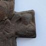Ancient Byzantine / Medieval Bronze Encolpion Reliquary Cross (10th-13th Century) Image 4