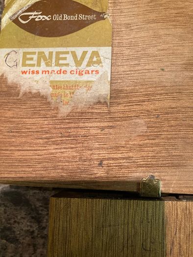 Four Old Cigar Boxes.