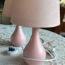 Pink Table Lamps Bed Side Pink 35 cm Image 3