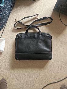 Leather laptop bag. Never used.