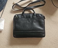 Leather laptop bag. Never used.