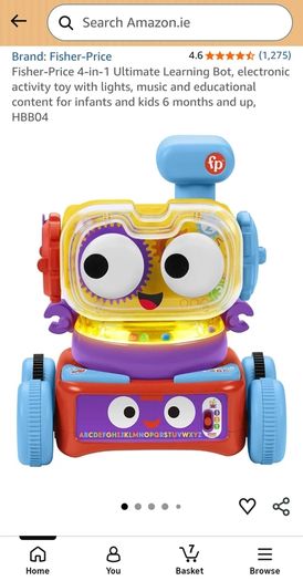 Fisher-Price 4-in-1 Ultimate Learning Bot