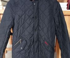 Price Drop, Barbour, Boys Powell Navy Jacket, Xxl, Age 14/15