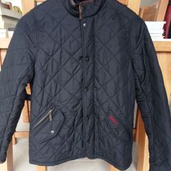 Price Drop, Barbour, Boys Powell Navy Jacket, Xxl, Age 14/15