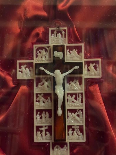 Vintage Framed Stations of the Cross