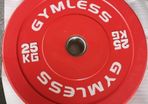 25 kg Olympic Bumper Plates Pair Warehouse Clearance
